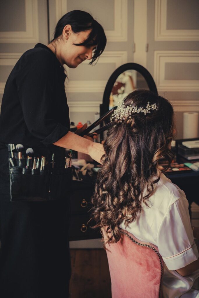 Maquilleuse coiffeuse mariage