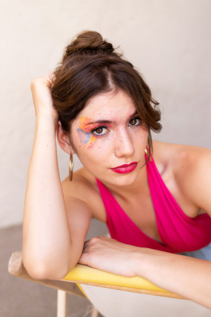Mini shooting beauté maquillage artistique mode photographe lyon